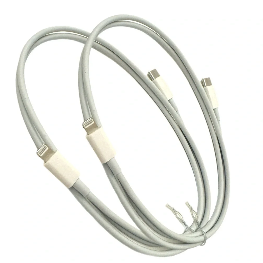 Lot Of 2 USB-C iPhone Fast Charging Data Sync Cable Cords for iPhone 14 Apple